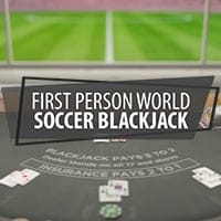 First Person World Soccer Blackjack in New Games