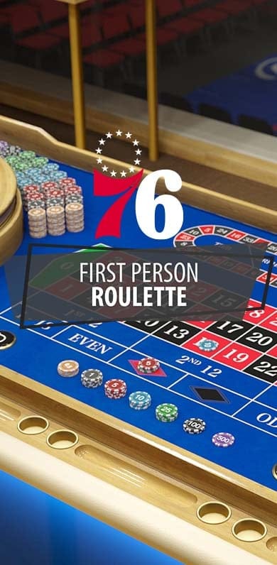 Philadelphia 76ers First Person Roulette in home_toptable